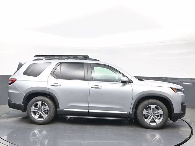 2026 Solar Silver Metallic Honda Pilot EX-L AWD SUV