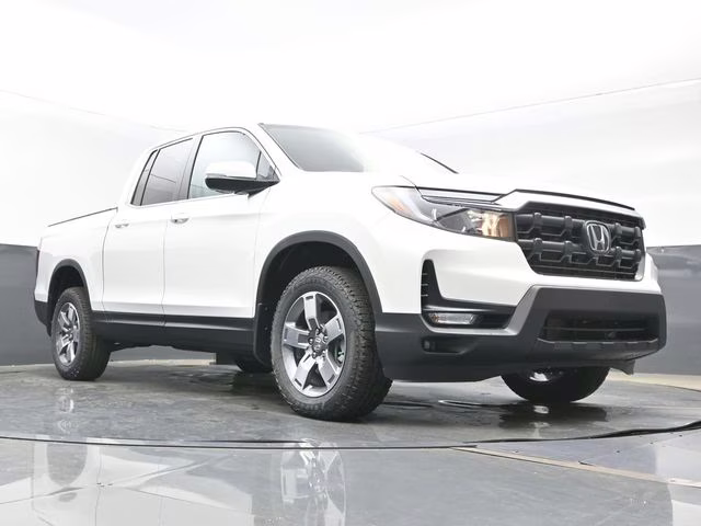 2026 Platinum White Pearl Honda Ridgeline RTL AWD Truck