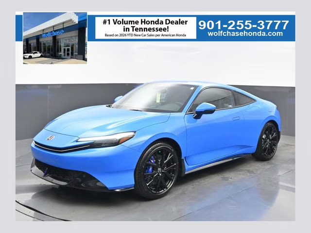 2026 Boost Blue Pearl Honda Prelude FWD Hatchback