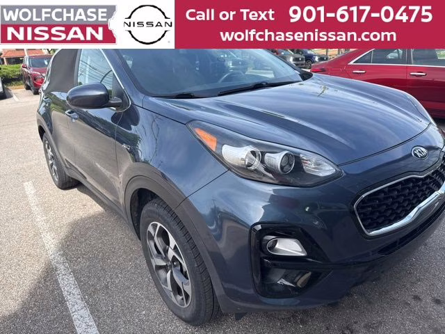 2022 Pacific Blue Kia Sportage LX AWD SUV