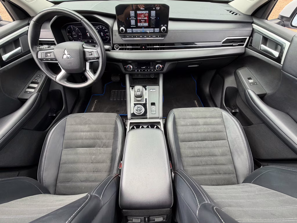 2024 Cosmic Blue Metallic Mitsubishi Outlander PHEV SE AWD SUV