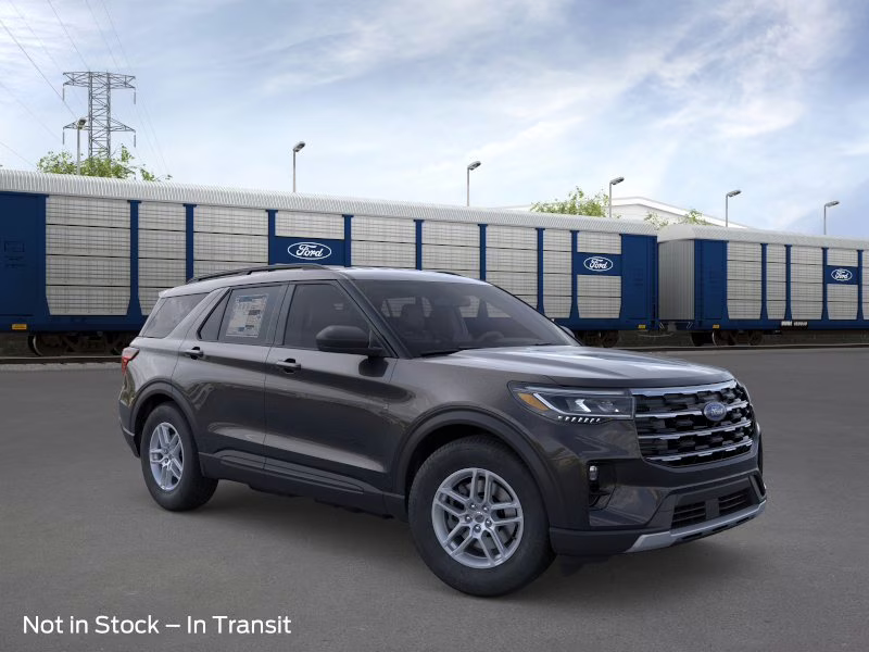 2026 Agate Black Metallic Ford Explorer Active w/200A Pkg RWD SUV