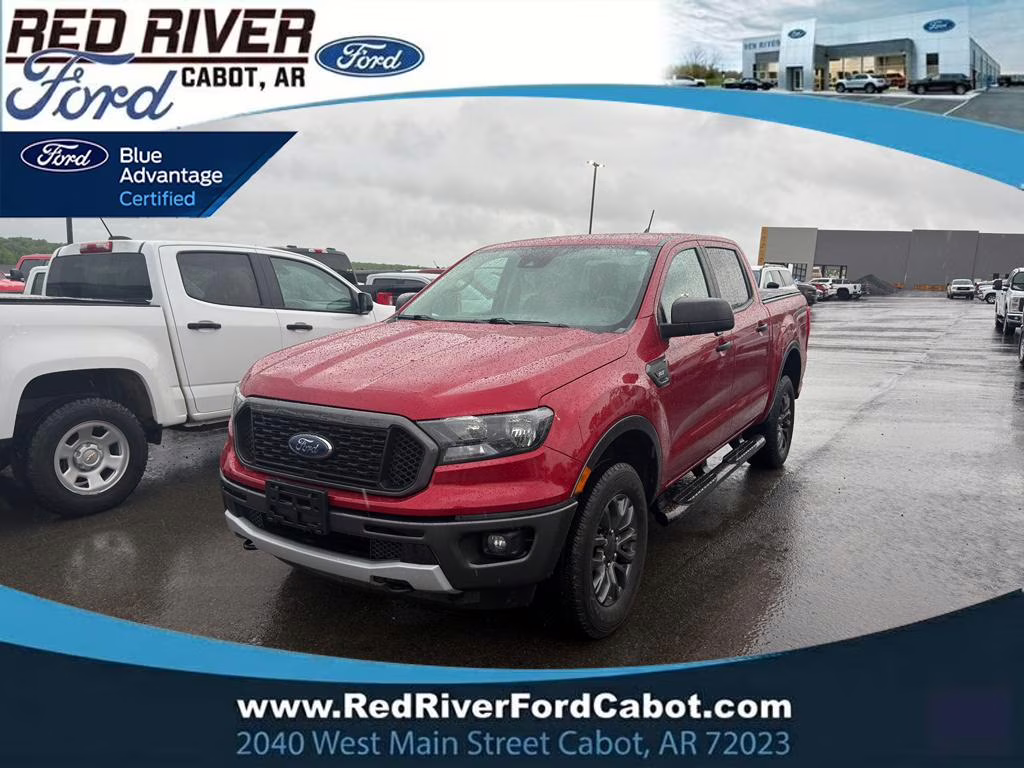 2020 Rapid Red Metallic Tinted Clearcoat Ford Ranger XLT RWD Truck