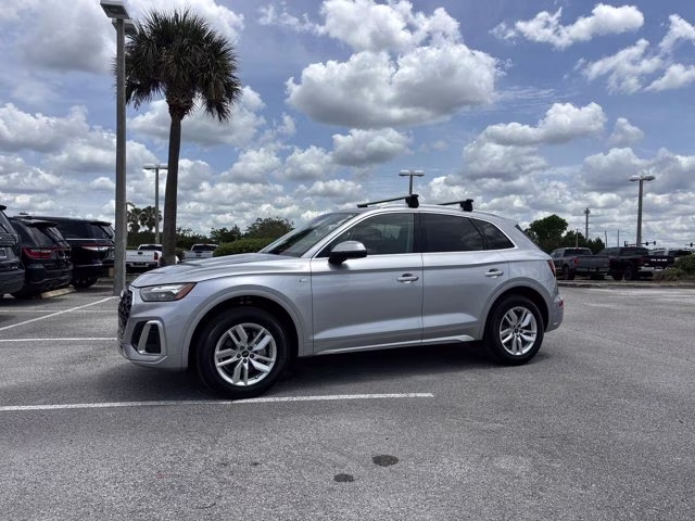 2023 Florett Silver Metallic Audi Q5 S line Premium AWD SUV