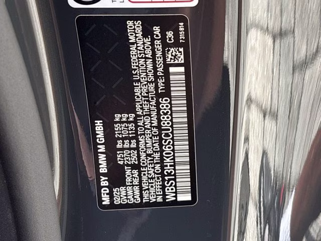 2025 Dravit Grey Metallic BMW M4 Base RWD Coupe