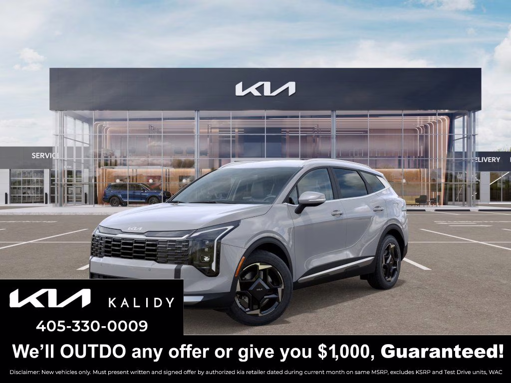 2026 Gray Kia Sportage Hybrid AWD SUV