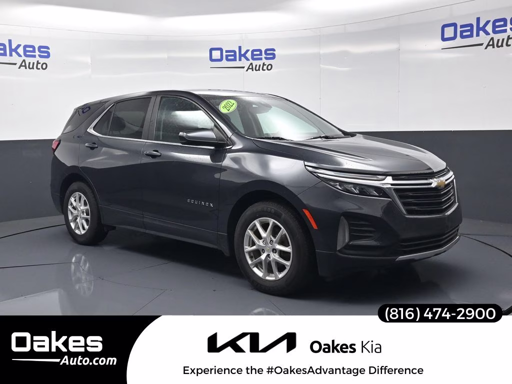 2022 Iron Gray Metallic Chevrolet Equinox LT FWD SUV