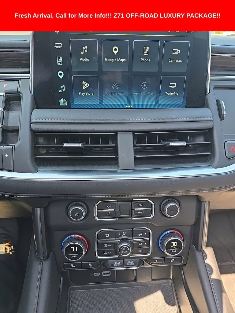 2023 Summit White Chevrolet Tahoe Z71 4X4 SUV