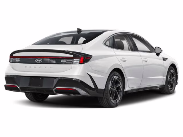 2025 Serenity White Hyundai Sonata SEL Convenience FWD Sedan