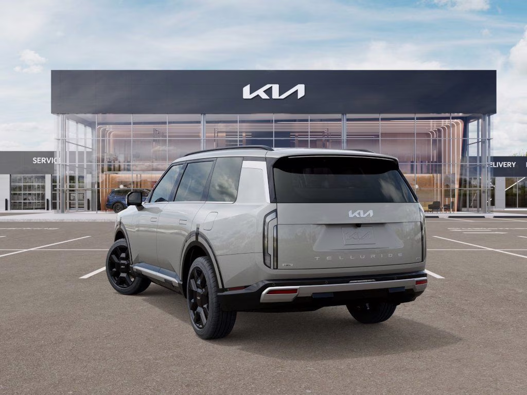 2027 Ivory Silver Kia Telluride Hybrid SX Prestige AWD SUV