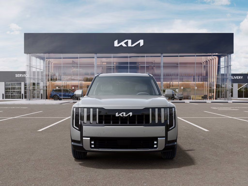 2027 Ivory Silver Kia Telluride Hybrid SX Prestige AWD SUV