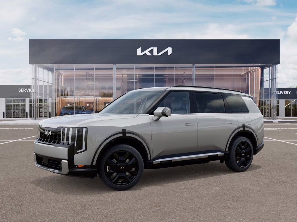 2027 Ivory Silver Kia Telluride Hybrid SX Prestige AWD SUV