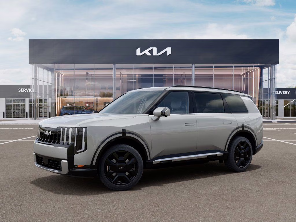 2027 Ivory Silver Kia Telluride Hybrid SX Prestige AWD SUV