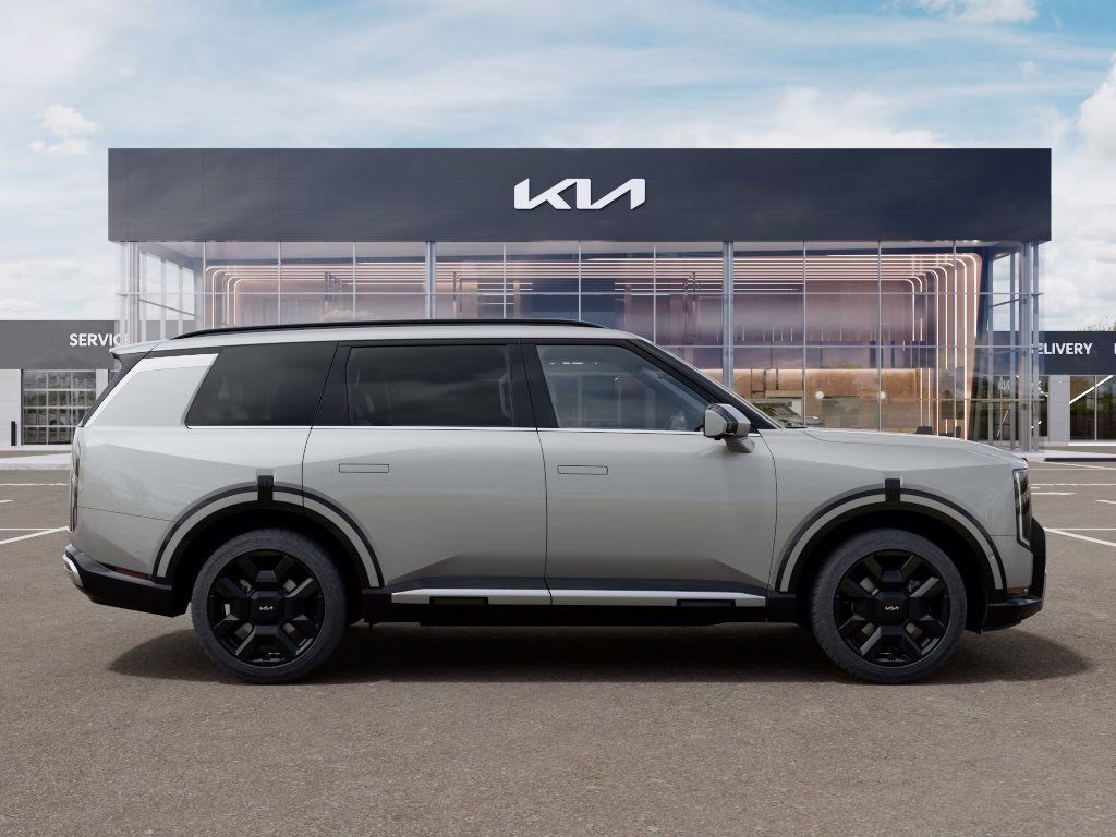 2027 Ivory Silver Kia Telluride Hybrid SX Prestige AWD SUV