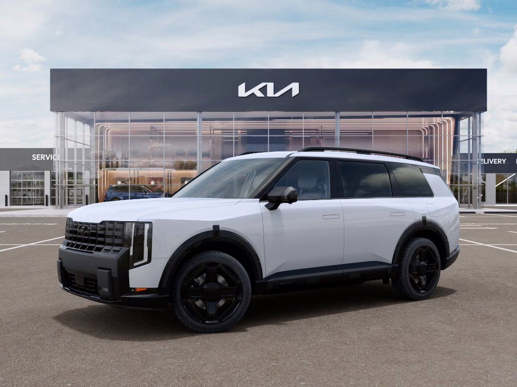 2027 Glacial White Pearl Kia Telluride Hybrid X-Line SX Prestige AWD SUV