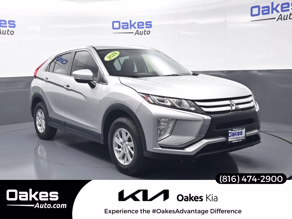 2018 Alloy Silver Metallic Mitsubishi Eclipse Cross ES 4X4 SUV