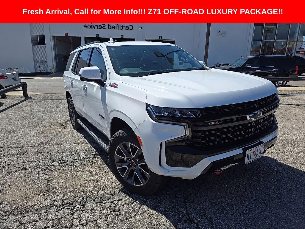 2023 Summit White Chevrolet Tahoe Z71 4X4 SUV