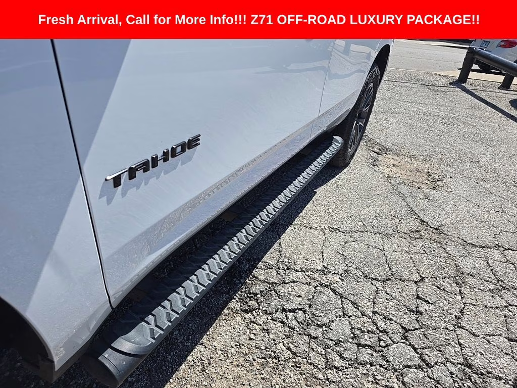 2023 Summit White Chevrolet Tahoe Z71 4X4 SUV
