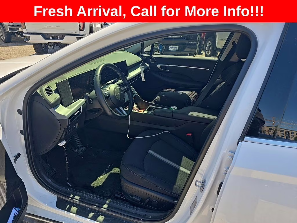 2025 Serenity White Hyundai Sonata SEL Convenience FWD Sedan
