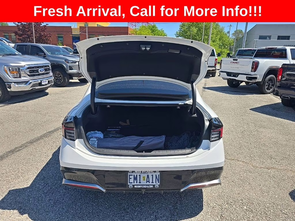 2025 Serenity White Hyundai Sonata SEL Convenience FWD Sedan