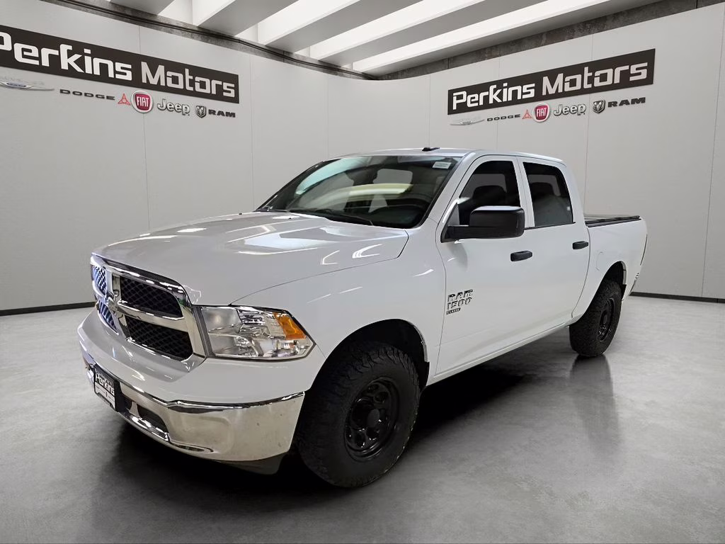 2023 Bright White Clearcoat Ram 1500 Classic Tradesman 4X4 Truck