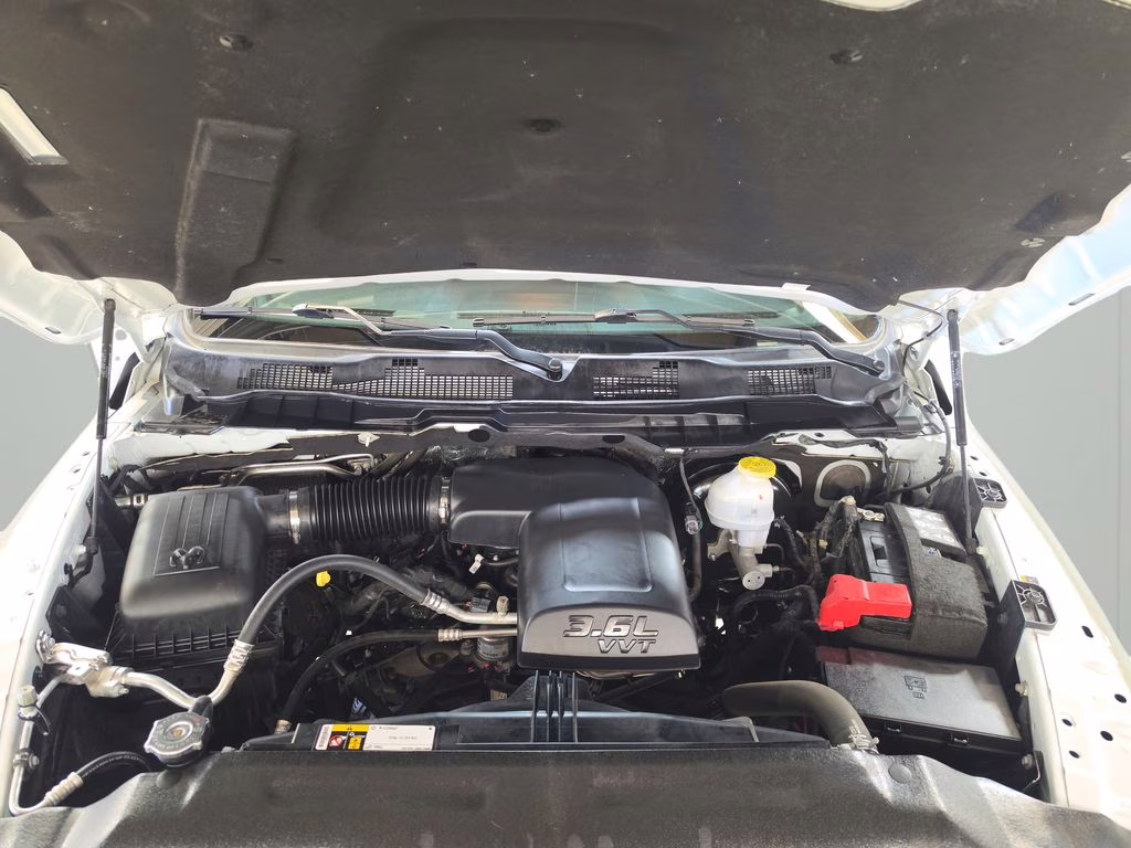 2023 Bright White Clearcoat Ram 1500 Classic Tradesman 4X4 Truck