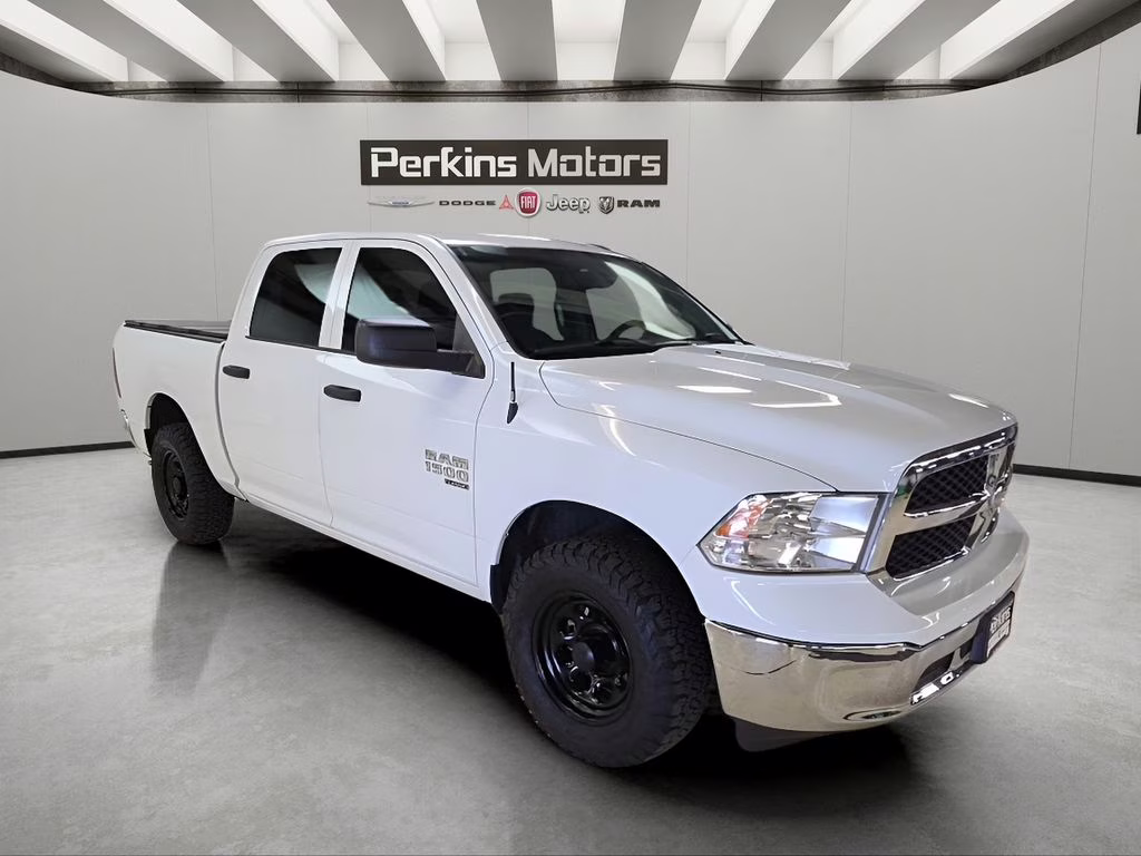 2023 Bright White Clearcoat Ram 1500 Classic Tradesman 4X4 Truck