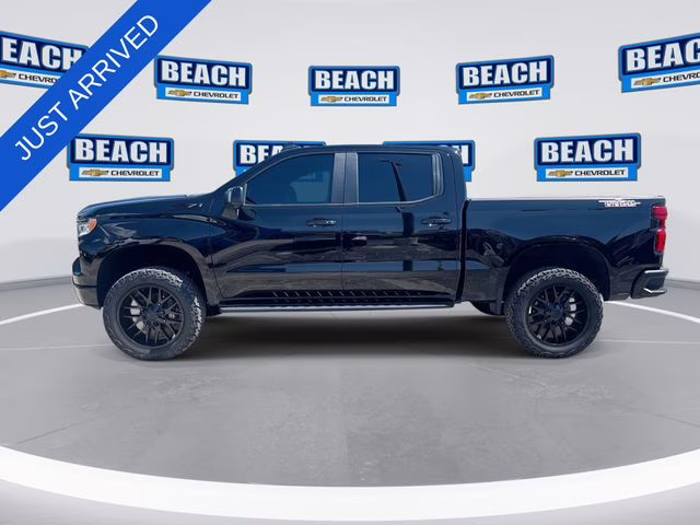 2024 Black Chevrolet Silverado 1500 LT Trail Boss 4X4 Truck