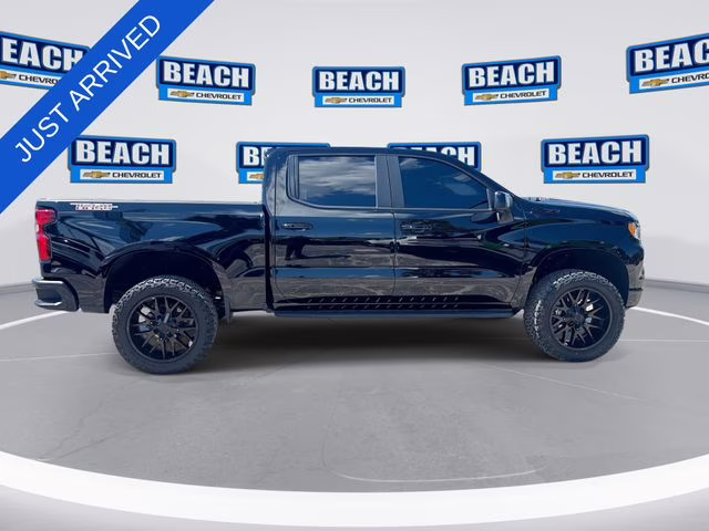 2024 Black Chevrolet Silverado 1500 LT Trail Boss 4X4 Truck