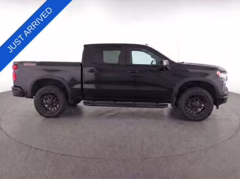2024 Black Chevrolet Silverado 1500 LT Trail Boss 4X4 Truck