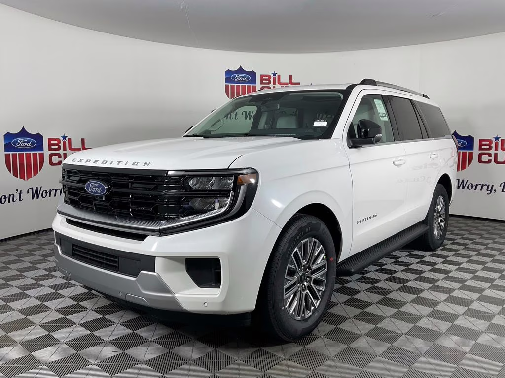 2026 White Ford Expedition Platinum 4X4 SUV