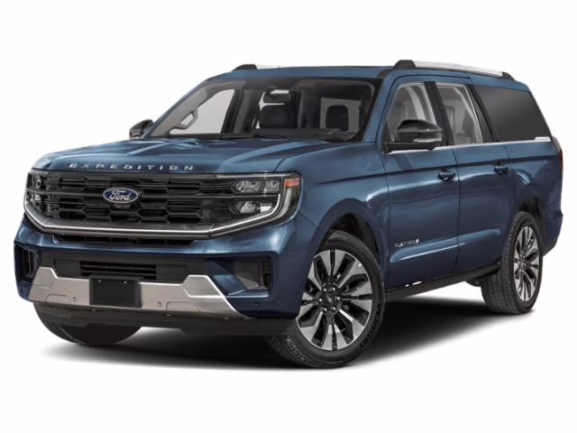 2026 Stone Blue Metallic Ford Expedition Max Platinum 4X4 SUV
