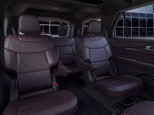 2026 Space White Metallic Ford Explorer Platinum RWD SUV