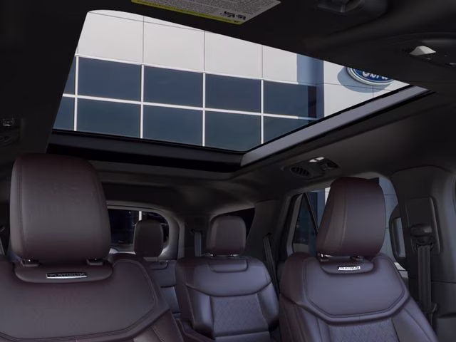 2026 Space White Metallic Ford Explorer Platinum RWD SUV
