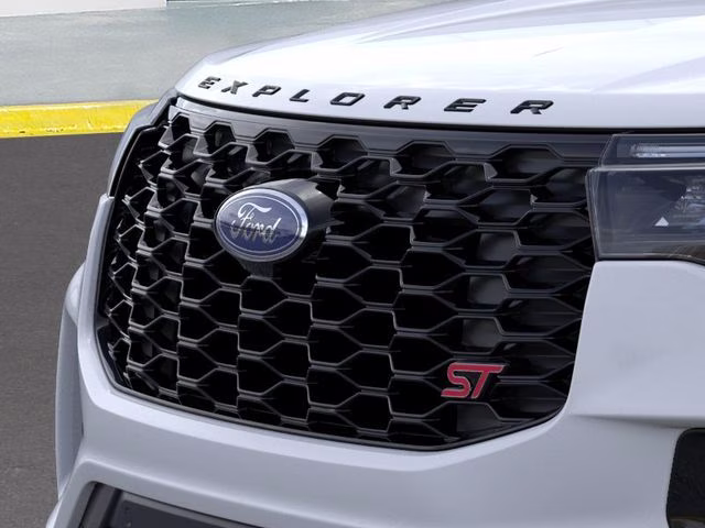 2026 Space White Metallic Ford Explorer ST RWD SUV