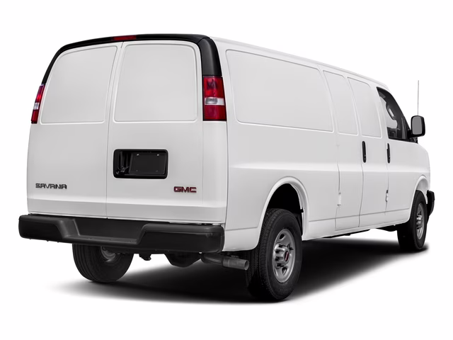 2017 Summit White GMC Savana 2500 Work Van RWD Van