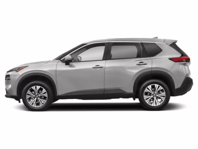2023 Brilliant Silver Metallic Nissan Rogue SV FWD SUV