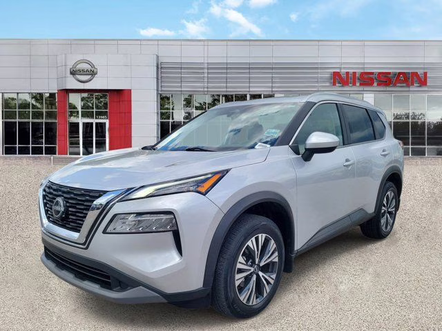 2023 Brilliant Silver Metallic Nissan Rogue SV FWD SUV
