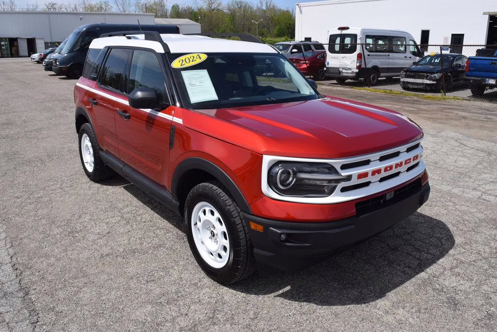 2024 Chili Pepper Red Ford Bronco Sport Heritage 4X4 SUV