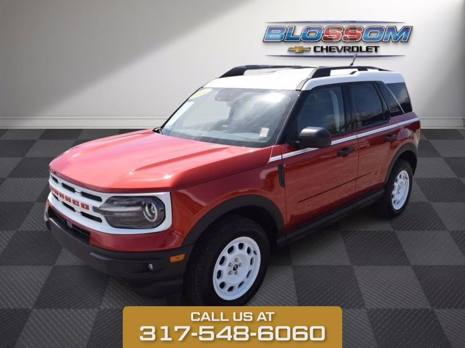 2024 Chili Pepper Red Ford Bronco Sport Heritage 4X4 SUV