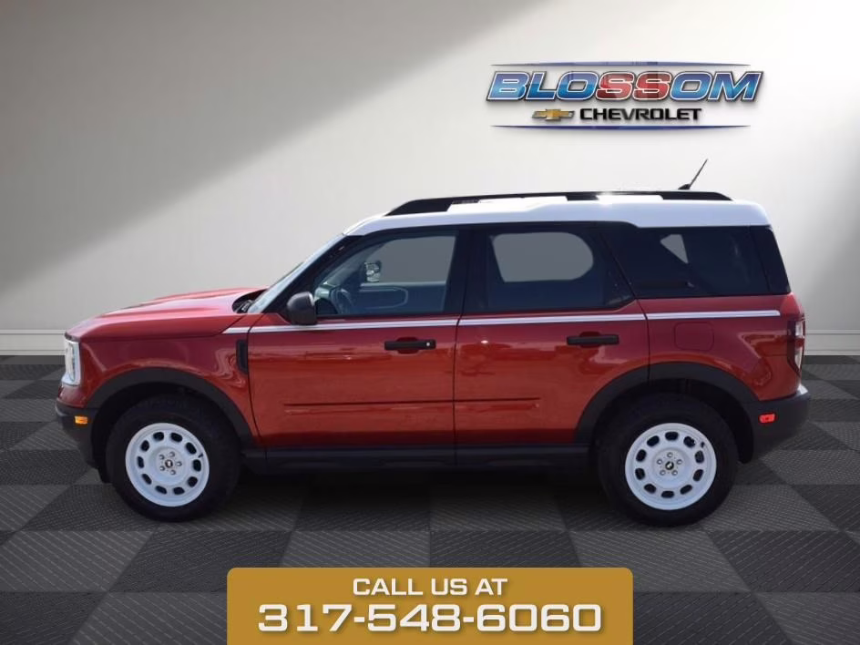 2024 Chili Pepper Red Ford Bronco Sport Heritage 4X4 SUV