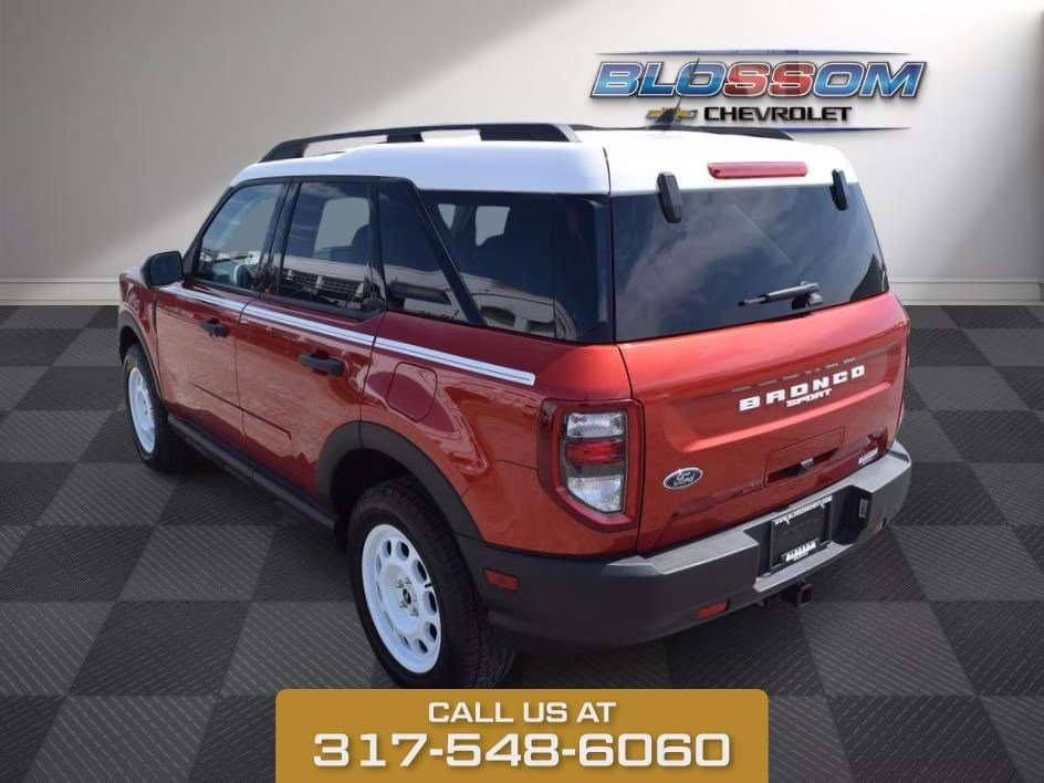 2024 Chili Pepper Red Ford Bronco Sport Heritage 4X4 SUV