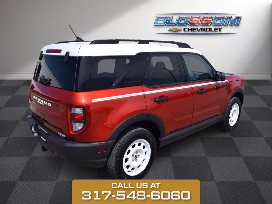 2024 Chili Pepper Red Ford Bronco Sport Heritage 4X4 SUV