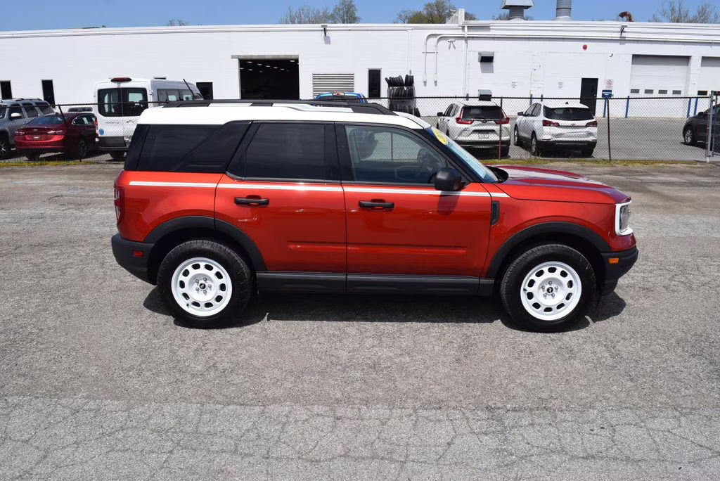 2024 Chili Pepper Red Ford Bronco Sport Heritage 4X4 SUV