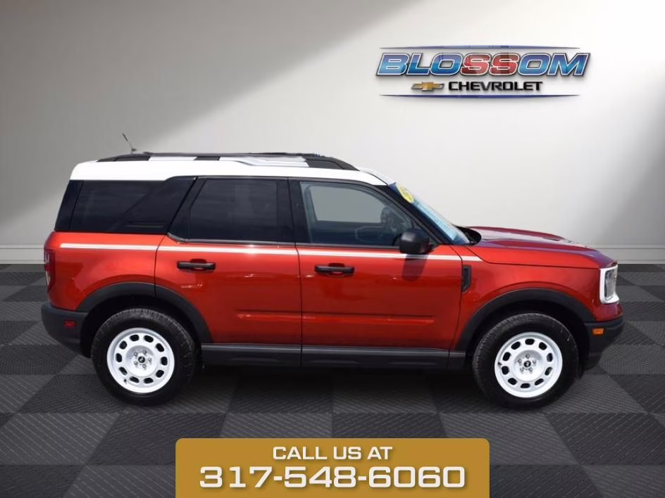 2024 Chili Pepper Red Ford Bronco Sport Heritage 4X4 SUV