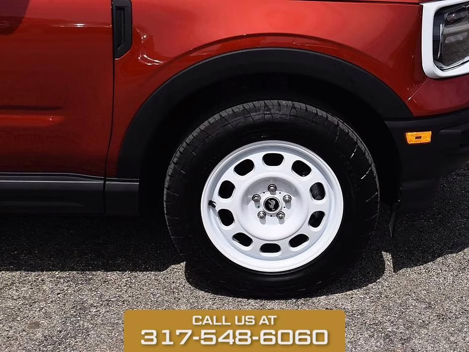 2024 Chili Pepper Red Ford Bronco Sport Heritage 4X4 SUV