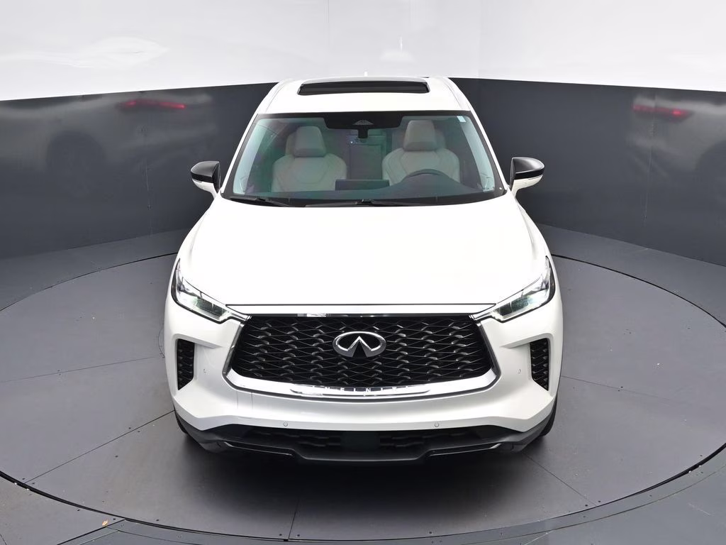 2023 Majestic White INFINITI QX60 LUXE AWD SUV