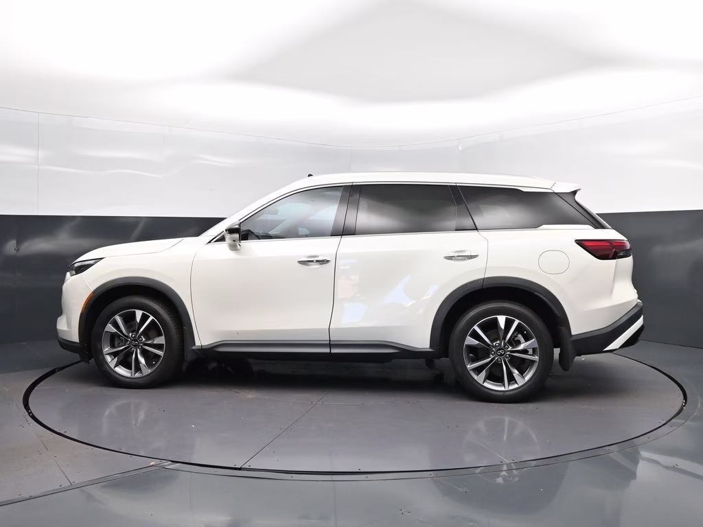 2023 Majestic White INFINITI QX60 LUXE AWD SUV