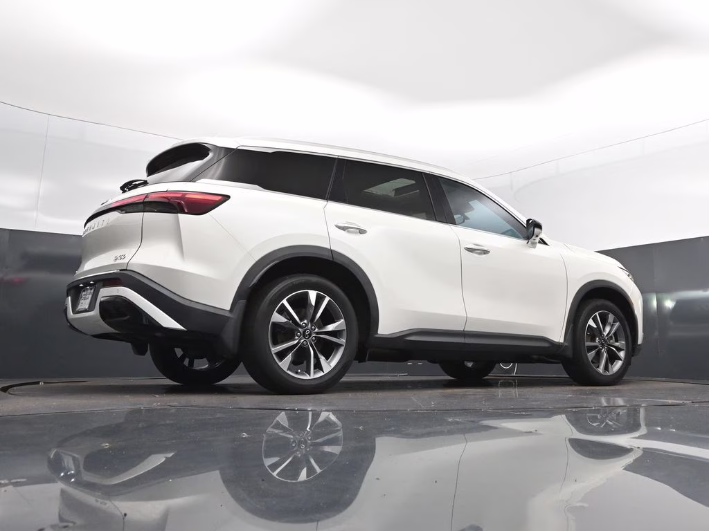 2023 Majestic White INFINITI QX60 LUXE AWD SUV