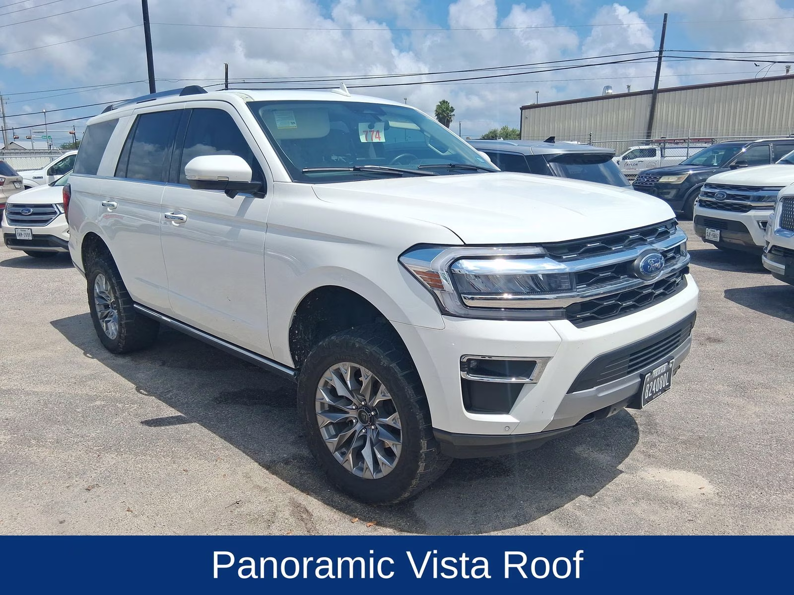 2023 White Metallic Ford Expedition Limited 4X4 SUV